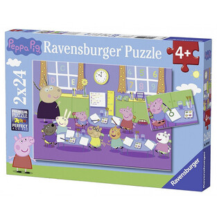 RAVENSBURGER ΠΑΖΛ 2Χ24τεμ ΠΕΠΠΑ ΤΟ ΓΟΥΡΟΥΝΑΙ 09099