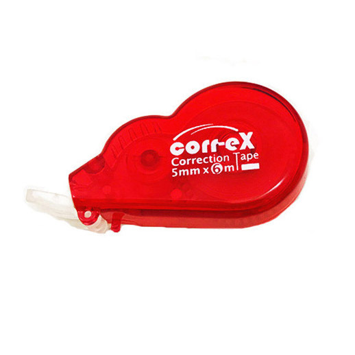 CORR EX ΔΙΟΡΘΩΤΙΚΗ ΤΑΙΝΙΑ 5mm x 6m ΚΟΚΚΙΝΗ 741