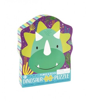 FLOSS AND ROCK ΠΑΖΛ 12 ΤΕΜΑΧΙΩΝ ΔΕΙΝΟΣΑΥΡΟΣ ΣΕ ΚΟΥΤΙ ΜΕ ΣΧΗΜΑ 41P3663