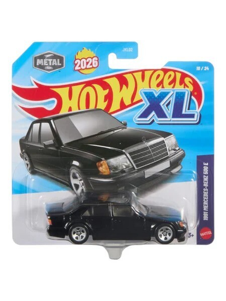 MATTEL ΑΥΤΟΚΙΝΗΤΑΚΙ HOT WHEELS XL METAL 1991 MERCEDES BENZ 500 E JKL02 JKL08 861 01941