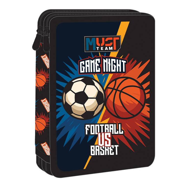 MUST TEAM ΚΑΣΕΤΙΝΑ ΤΕΤΡΑΓΩΝΗ ΔΙΠΛΗ ΓΕΜΑΤΗ GAME NIGHT FOOTBALL VS BASKETBALL 587580