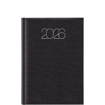 2026 ΗΜΕΡΟΛΟΓΙΟ ΕΒΔΟΜΑΔΙΑΙΟ ΚΡΕΜ 17.2x24cm COTTON CLASSIC ΜΑΥΡΟ 693JOE47 (ΘΕΟΦΥΛΑΚΤΟΣ)