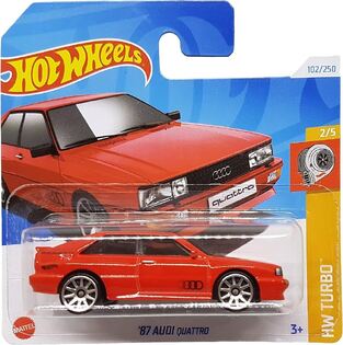 MATTEL ΑΥΤΟΚΙΝΗΤΑΚΙ HOT WHEELS 87 AUDI QUATTRO 5785 (102 / 250)
