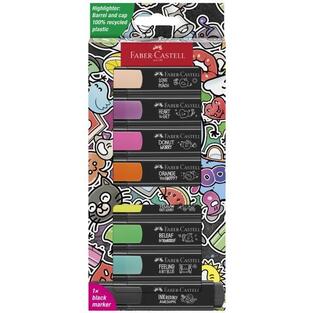 FABER CASTELL ΣΕΤ 8 ΜΑΡΚΑΔΟΡΟΙ ΥΠΟΓΡΑΜΜΙΣΗΣ FLUO ΚΑΙ PASTEL 254692