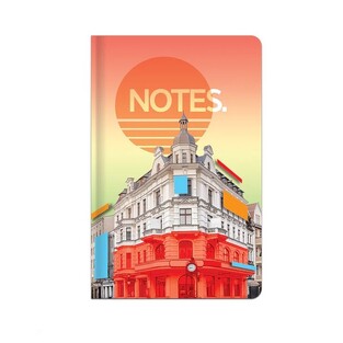 LASTVA ΣΗΜΕΙΩΜΑΤΑΡΙΟ ΒΙΒΛΙΟΔΕΤΗΜΕΝΟ A6 10,5x14,8cm 96φ CITY LONDON 33237