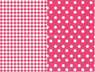 SKAG ZAZOO ΧΑΡΤΟΝΙ 50x70cm 230gr ΔΙΠΛΗΣ ΟΨΗΣ ΦΟΥΞΙΑ ΜΕ ΛΕΥΚΑ ΠΟΥΑ ΚΑΙ ΦΟΥΞΙΑ ΛΕΥΚΑ ΤΕΤΡΑΓΩΝΑΚΙΑ 292399