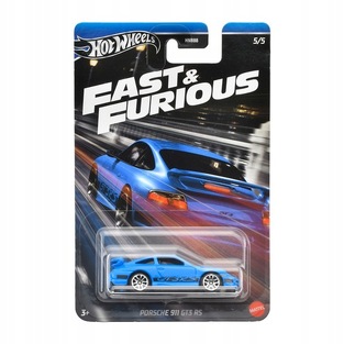 MATTEL HOT WHEELS FAST AND FURIOUS ΑΥΤΟΚΙΝΗΤΑΚΙ PORSCHE 911 GT3 RS HNR88 / HRW55
