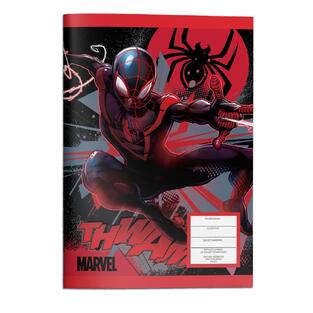ΤΕΤΡΑΔΙΟ ΚΑΡΦΙΤΣΑ 17x25cm 40φ SPIDERMAN ΜΑΥΡΗ ΚΟΚΚΙΝΗ ΣΤΟΛΗ 508013
