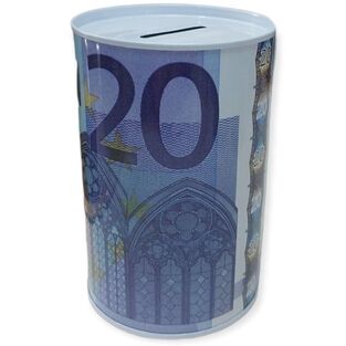 ΚΟΥΜΠΑΡΑΣ ΜΕΤΑΛΛΙΚΟΣ ΜΕ ΣΧΕΔΙΟ 20 ΕΥΡΩ 11cm 968800