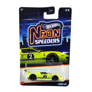 MATTEL HOT WHEELS NEON SPEEDERS AYTOKINHTAKI FORD GT HLH72 / HRW77