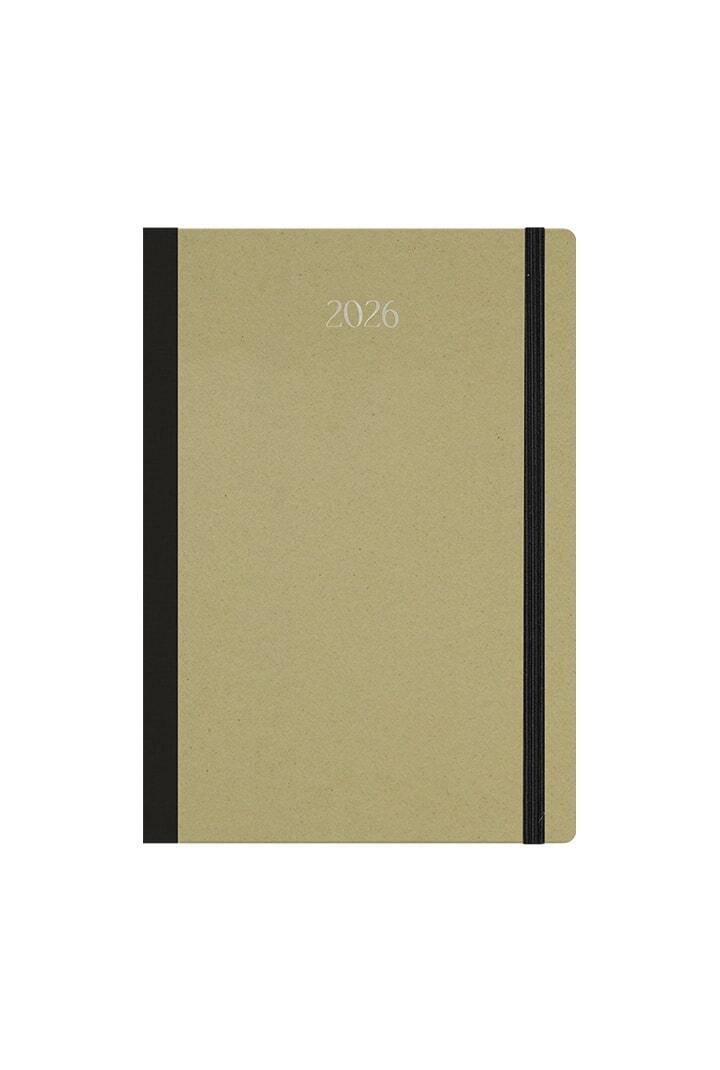 2026 ΗΜΕΡΟΛΟΓΙΟ ΗΜΕΡΗΣΙΟ 17x24cm ΜΕ ΛΑΣΤΙΧΟ 360 ΜΟΙΡΩΝ ORGANIC b ΛΑΔΙ ΕΛΙΑ 62264 (ΛΙΝΑΡΔΑΤΟΣ)