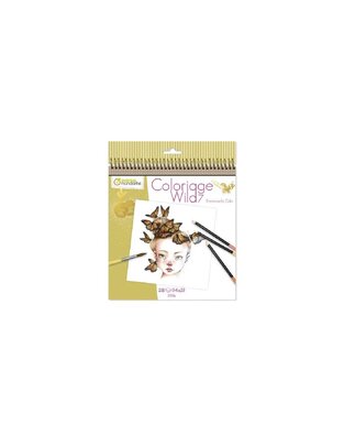AVENUE MANDARINE GRAFFY WILD7 ΜΠΛΟΚ ΖΩΓΡΑΦΙΚΗΣ 20x25cm 28φ ΚΟΡΙΤΣΙ ΜΕ ΠΕΤΑΛΟΥΔΕΣ GY134C
