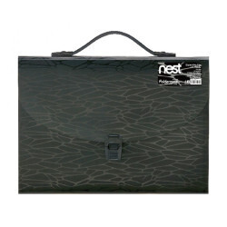 FOLDERMATE NEST ΓΡΑΜΜΑΤΙΟΘΗΚΗ A4 (21x29,7cm) 13 ΘΕΣΕΩΝ ΜΕ ΧΕΡΟΥΛΙ ΜΑΥΡΗ 11282
