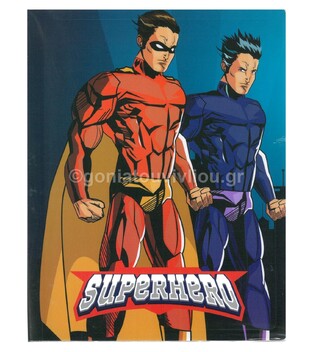 SALKO ΣΟΥΠΛ Α4 20Φ SUPERHEROES 8562