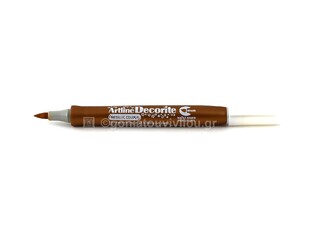 ARTLINE DECORITE BRUSH ΜΑΡΚΑΔΟΡΟΣ ΜΕ ΜΥΤΗ ΠΙΝΕΛΟΥ ΜΕΤΑΛΙΖΕ ΜΠΡΟΝΖΕ