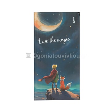 2026 ΗΜΕΡΟΛΟΓΙΟ ΑΤΖΕΝΤΑ ΕΒΔΟΜΑΔΙΑΙΟ ΛΕΥΚΟ 8x16cm IT S MAGIC LIVE THE MAGIC ΗΒ 891253 (THE WRITING FIELDS) (2003615)