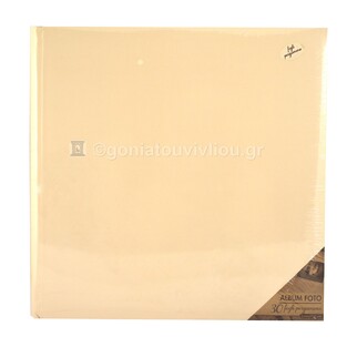 ΑΛΜΠΟΥΜ ΦΩΤΟΓΡΑΦΙΩΝ ΜΕ ΡΙΖΟΧΑΡΤΟ 29x29cm 50φ GT594646 ΜΠΕΖ