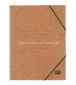 SKAG ΝΤΟΣΙΕ ΠΡΕΣΠΑΝ ΜΕ ΛΑΣΤΙΧΟ 25x35cm ΚΑΦΕ 267717