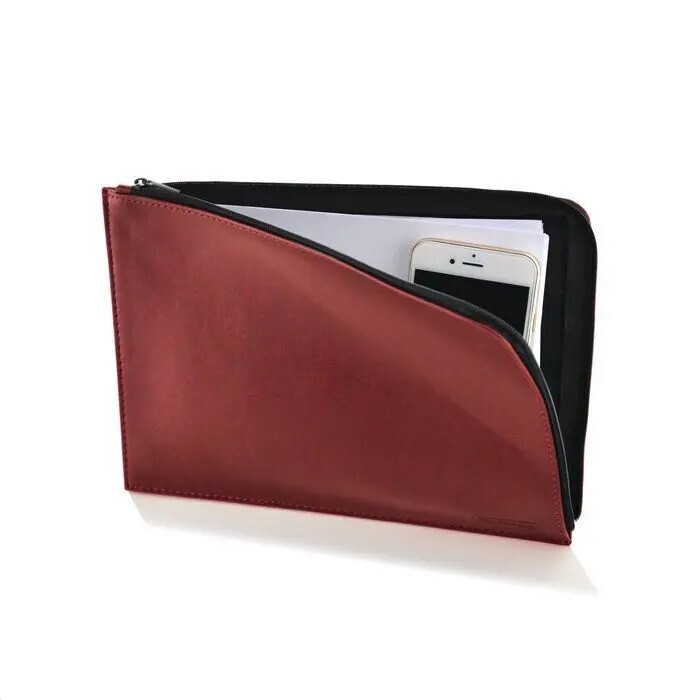 OFFICE BOX ΘΗΚΗ ΓΙΑ ΕΓΓΡΑΦΑ ΜΕ ΦΕΡΜΟΥΑΡ A5 (14,8x21cm) ΑΠΟ ΔΕΡΜΑΤΙΝΗ ΜΠΟΡΝΤΩ 75424