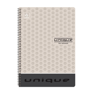 SPECIAL BY TYPOTRUST ΤΕΤΡΑΔΙΟ ΣΠΙΡΑΛ UNIQUE A4 (21x29,7cm) 3 ΘΕΜΑΤΩΝ 90φ ΜΠΕΖ