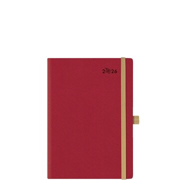 2026 ΗΜΕΡΟΛΟΓΙΟ ΗΜΕΡΗΣΙΟ ΛΕΥΚΟ 14,5x20,5cm APPEEL ECO SAFFIANO ΚΟΚΚΙΝΟ ΜΕ ΛΑΣΤΙΧΟ ΚΑΙ ΣΤΥΛΟΘΗΚΗ 691YT345 (ΘΕΟΦΥΛΑΚΤΟΣ)