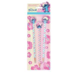 ΜΟΛΥΒΙ ΜΕ ΓΟΜΑ TOPPER ΣΕ BLISTER 3τεμ LILO&STITCH 565837