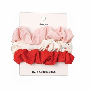 FUNKY FISH ΛΑΣΤΙΧΑΚΙΑ SCRUNCHIES ΓΙΑ ΜΑΛΛΙA CHERRY BLOSSOM 30031002