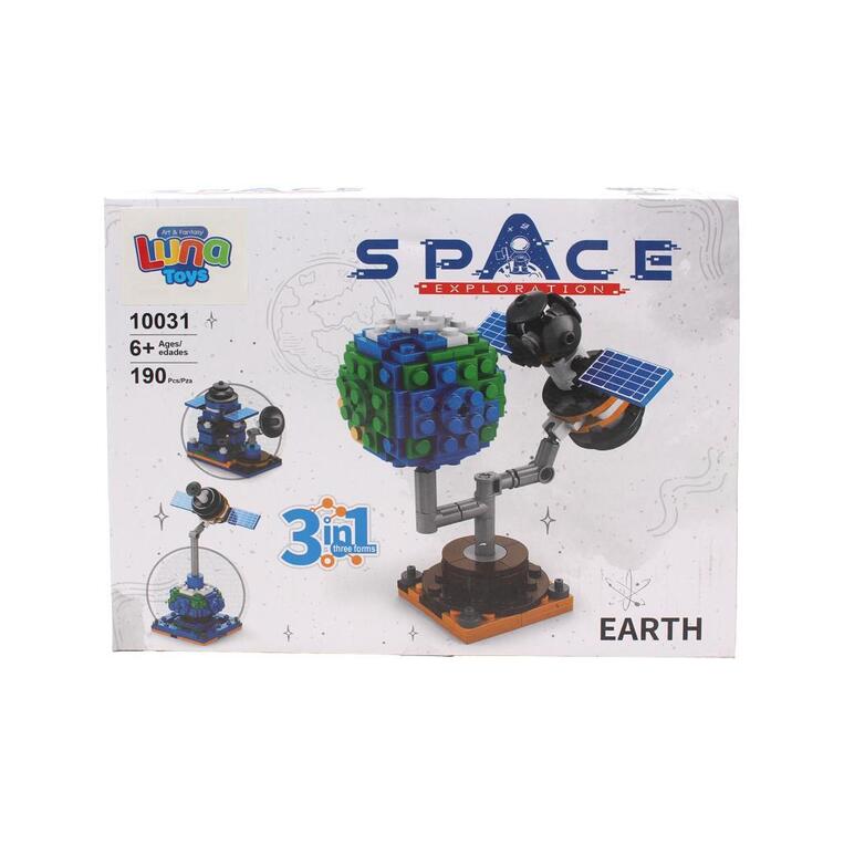LUNA TOYS ΤΟΥΒΛΑΚΙΑ ΔΙΑΣΤΗΜΑ 3 ΣΕ 1 TRANSFORM EARTH 623317