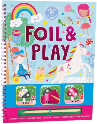 FLOSS AND ROCK FOIL AND PLAY ΜΠΛΟΚ ΔΡΑΣΤΗΡΙΟΤΗΤΩΝ RAINBOW 49P6048
