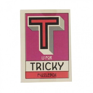 PROJECT GENIUS ORIGINAL PUZZLEBOX T IS FOR TRICKY