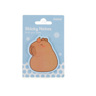 I TOTAL ΑΥΤΟΚΟΛΛΗΤΑ ΧΑΡΤΑΚΙΑ ΣΗΜΕΙΩΣΕΩΝ CAPYBARA ΜΠΛΕ XL3102K