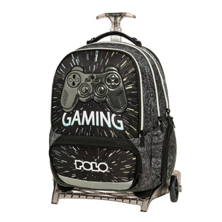 POLO ΣΧΟΛΙΚΗ ΤΣΑΝΤΑ ΣΑΚΙΔΙΟ TROLLEY ΤΡΟΛΕΙ ΔΗΜΟΤΙΚΟΥ FREELY 25lt GAMING 965055 8421