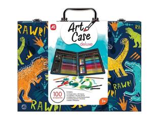 AS COMPANY ART CASE DELUXE ΚΑΣΕΤΙΝΑ ΖΩΓΡΑΦΙΚΗΣ ΔΕΙΝΟΣΑΥΡΟΙ 100τεμ 1038 82052