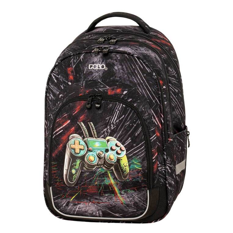 POLO ΣΧΟΛΙΚΗ ΤΣΑΝΤΑ ΣΑΚΙΔΙΟ ΠΛΑΤΗΣ ΔΗΜΟΤΙΚΟΥ GROWLY GAMING 901058 8358
