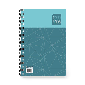 2026 ΗΜΕΡΟΛΟΓΙΟ ΗΜΕΡΗΣΙΟ ΣΠΙΡΑΛ A4 21x29cm ΤΥΡΚΟΥΑΖ ΠΕΤΡΟΛ 001717 (ΤΡΙΠΕΡΙΝΑ)