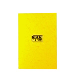 SKAG ΤΕΤΡΑΔΙΟ ΚΑΡΦΙΤΣΑ A4 (21x29,7cm) 40φ ΠΡΕΣΠΑΝ BASIC ΕΚΘΕΣΕΩΝ ΚΙΤΡΙΝΟ 281171