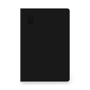 2027 ΗΜΕΡΟΛΟΓΙΟ ΗΜΕΡΗΣΙΟ FLEXY 17x25cm ΜΑΥΡΟ ΜΕ ΟΡΙΖΟΝΤΙΟ ΛΑΣΤΙΧΟ ΚΑΙ ΕΥΡΕΤΗΡΙΟ ΜΗΝΩΝ 898784 (ΤΡΙΠΕΡΙΝΑ)