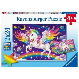 RAVENSBURGER ΠΑΖΛ 2x24τεμ ΜΟΝΟΚΕΡΟΣ 5677