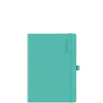 2026 ΗΜΕΡΟΛΟΓΙΟ ΗΜΕΡΗΣΙΟ ΚΡΕΜ 14,5x20,5cm OCEANO ECO PLUS ΤΥΡΚΟΥΑΖ ΜΕ ΛΑΣΤΙΧΟ ΚΑΙ ΣΤΥΛΟΘΗΚΗ 691KY327 (ΘΕΟΦΥΛΑΚΤΟΣ)