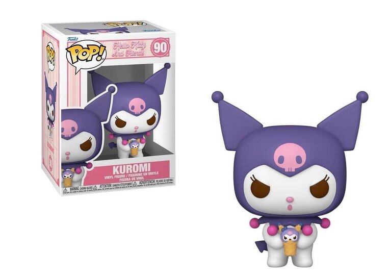 FUNKO POP SANRIO HELLO KITTY AND FRIENDS KUROMI 90 VINYL FIGURE