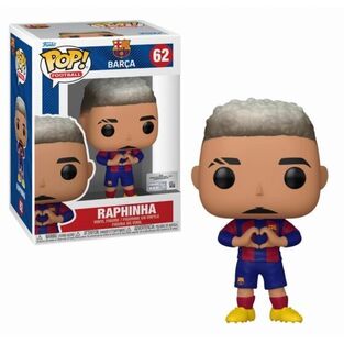 FUNKO POP FOOTBALL BARCELONA RAPHINHA 62 VINYL FIGURE