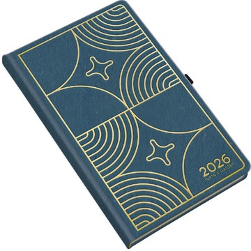 2026 ΗΜΕΡΟΛΟΓΙΟ ΗΜΕΡΗΣΙΟ 9x14cm GATSBY ΜΠΛΕ ΜΕ ΣΤΥΛΟΘΗΚΗ 626440985 (UNIPAP)