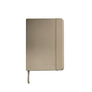 SKAG ΣΗΜΕΙΩΜΑΤΑΡΙΟ A6 10,5x14,8cm ΜΕ ΛΑΣΤΙΧΟ ΜΑΛΑΚΟ ΕΞΩΦΥΛΛΟ ΘΗΚΗ ΓΙΑ ΣΤΥΛΟ ΕΣΩΤΕΡΙΚΗ ΘΗΚΗ ΜΕ ΓΡΑΜΜΕΣ 64φ ΜΠΕΖ 306669