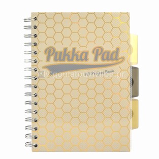 PUKKA PAD ΤΕΤΡΑΔΙΟ ΣΠΙΡΑΛ A5 (14,8x21cm) 3 ΘΕΜΑΤΩΝ ΠΕΡΦΟΡΕ ΓΑΛΑΖΙΟ ΜΠΕΖ 9876