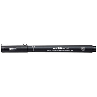 UNIBALL ΜΑΡΚΑΔΟΡΑΚΙ PIN FINE LINE 1.2mm ΜΑΥΡΟ