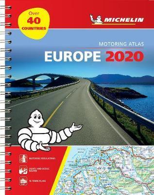 EUROPE 2020 (ΕΥΡΩΠΗ) MOTORING ATLAS (ΟΔΙΚΟΣ ΑΤΛΑΝΤΑΣ) (A4 ΣΠΙΡΑΛ) (MICHELIN) (ΕΚΔΟΣΗ 2020)