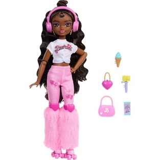 MATTEL ΚΟΥΚΛΑ BARBIE DREAM BESTIES ROLLER SKATE BROOKLYN JFX97