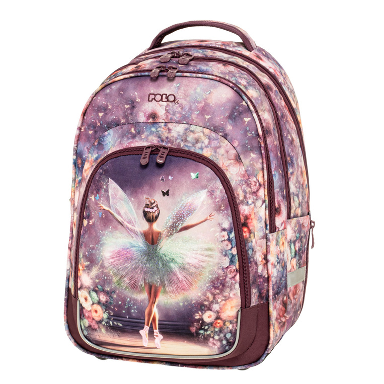 POLO ΣΧΟΛΙΚΗ ΤΣΑΝΤΑ ΣΑΚΙΔΙΟ ΠΛΑΤΗΣ ΔΗΜΟΤΙΚΟΥ FUSION FAIRY 901077 8434