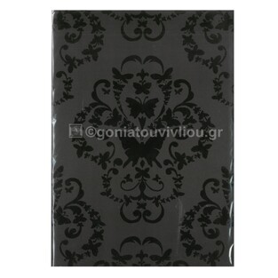 GEEPAP ΣΕΤ ΑΛΛΗΛΟΓΡΑΦΙΑΣ ΜΑΥΡΟ ΜΕ ΠΕΤΑΛΟΥΔΕΣ 17140
