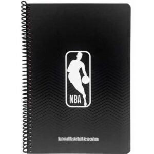 NBA BACK ME UP ΤΕΤΡΑΔΙΟ ΣΠΙΡΑΛ 17x25cm 2 ΘΕΜΑΤΩΝ 70φ LOGO NBA 37818402